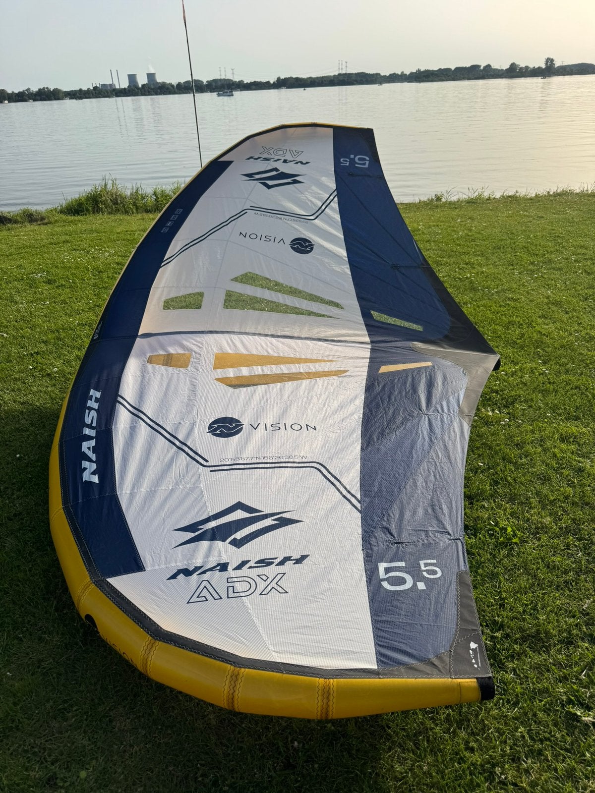 Naish Nvision 5.5 meter 2026 wing inclusief boom, Ophalen of Verzenden, Wingsurf-wing, Naish, Naish