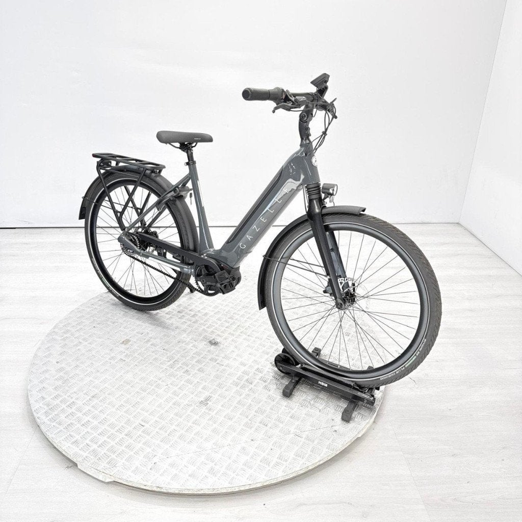 Gazelle Ultimate C5 HMB | DEMO | Dames Anthracite Grey Glans, Gebruikt, -, - 0
-, NL, 51 tot 55 cm