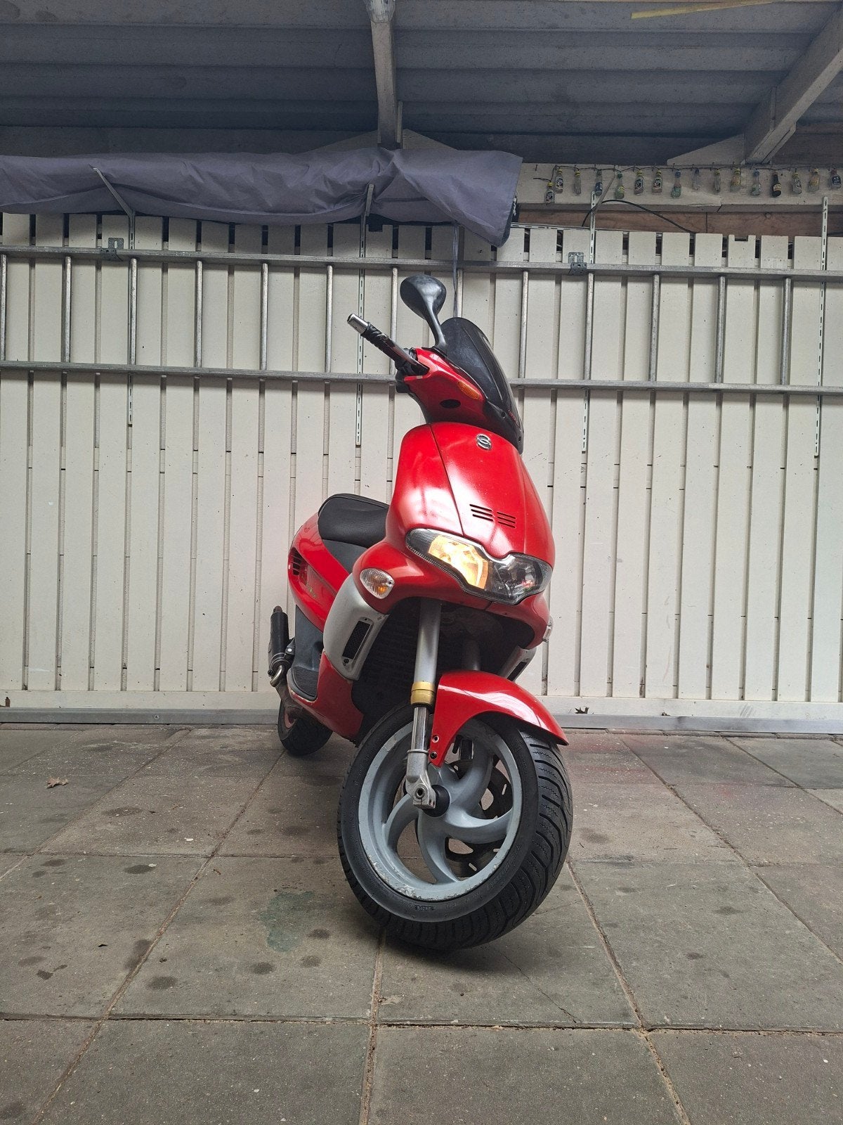 Gilera Runner 70cc Darkdream Dubbeldisc 1997, Fietsen en Brommers, Ophalen, Tweetakt, Maximaal 45 km/u, 70 cc
