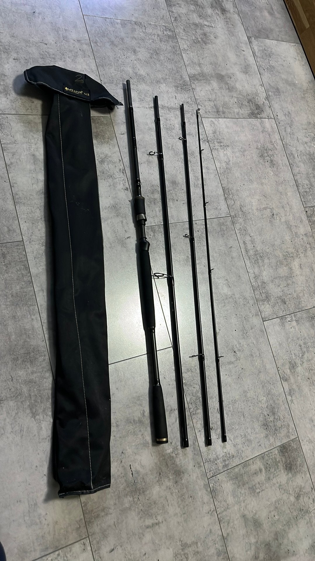Westin W3 2nd gen 338 cm 7-30 gr 4-delig, Ophalen of Verzenden, Zo goed als nieuw, Werphengel