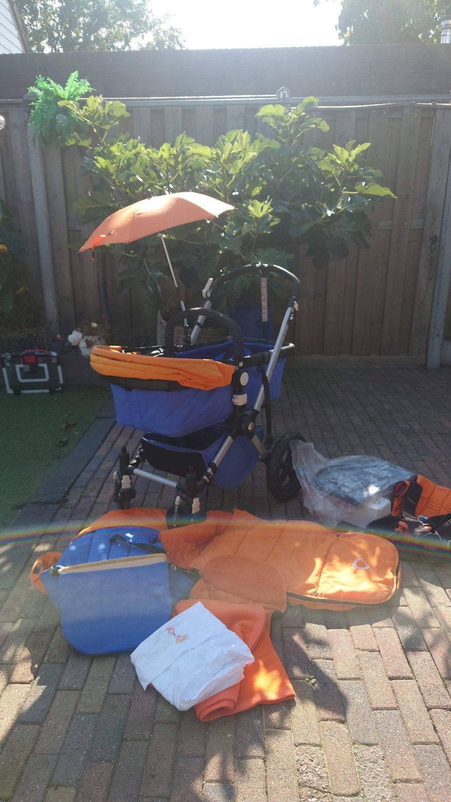 kinderwagen Bugaboo, Kinderen en Baby's, Kinderwagens en Combinaties, Ophalen of Verzenden, Gebruikt, Bugaboo, Verstelbare duwstang