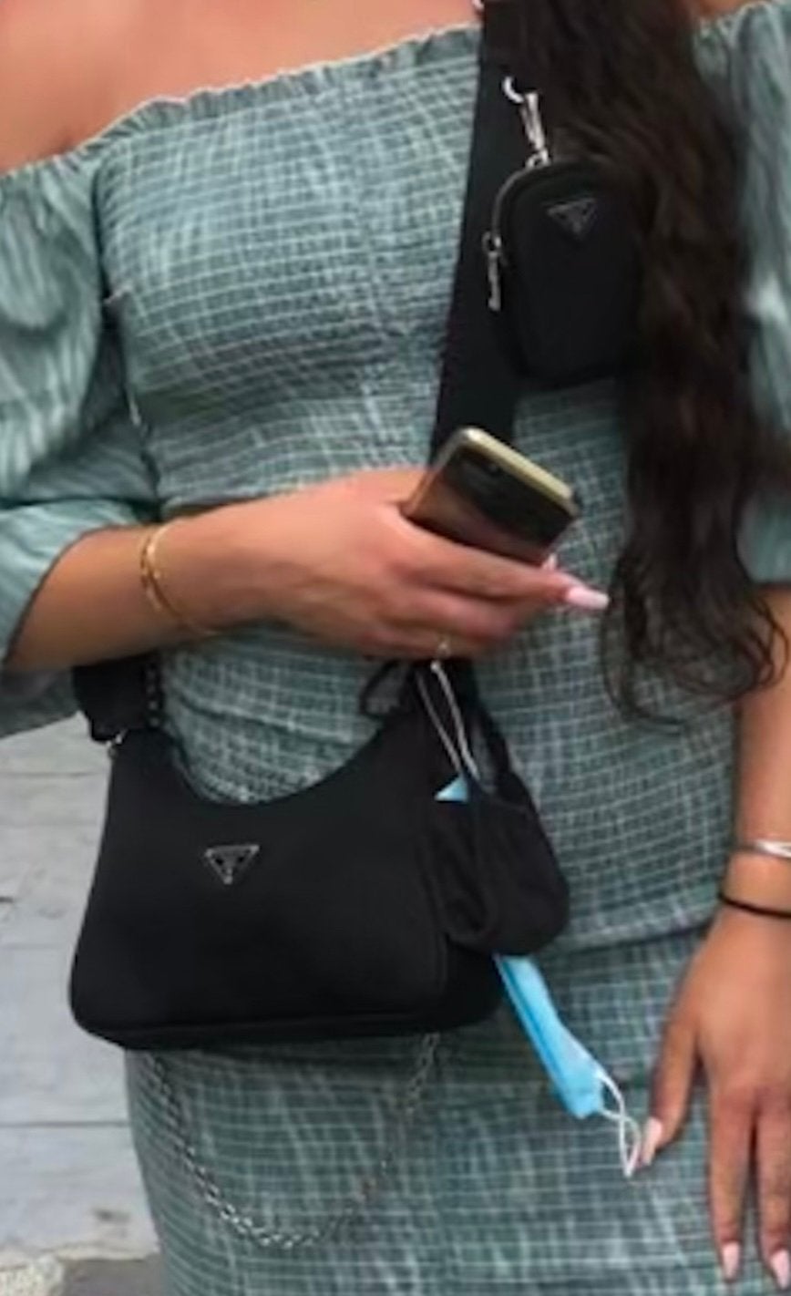 Prada tas cross body, Ophalen of Verzenden, Zo goed als nieuw, Zwart