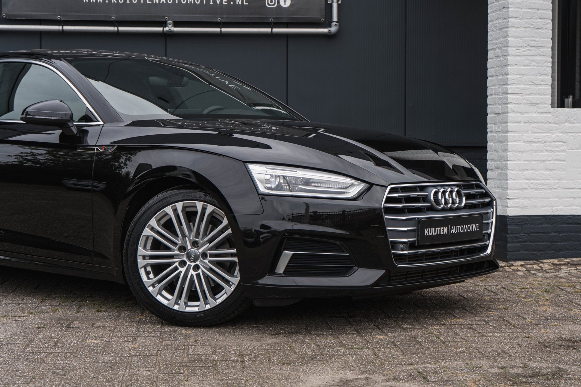 Audi A5 Sportback 40 TFSI S-line Edition / 2 x S - Line / Au, Auto's, Dealer onderhouden, Gebruikt, 1984 cc, Zwart