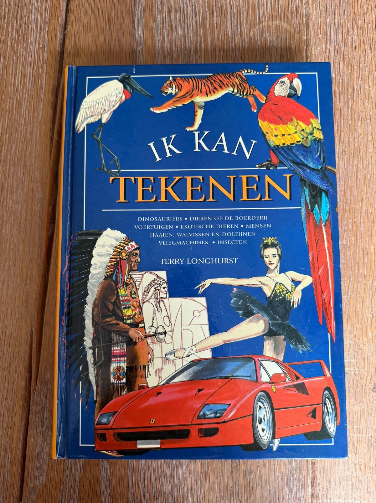 Tekenboek Ik kan tekenen van Terry Longhurst, Ophalen of Verzenden, Gelezen, Tekenen en Schilderen