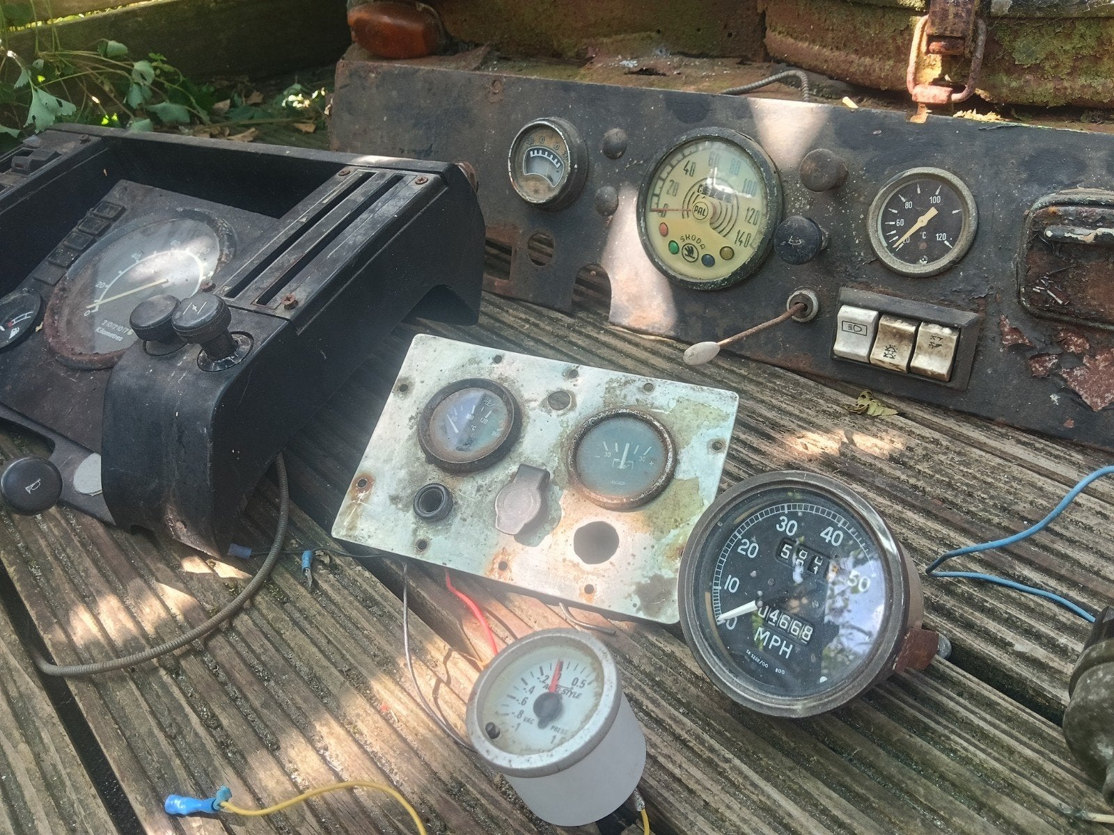 Diverse oldtimer dashboards en meters - Gebruikt, Ophalen of Verzenden, Skoda