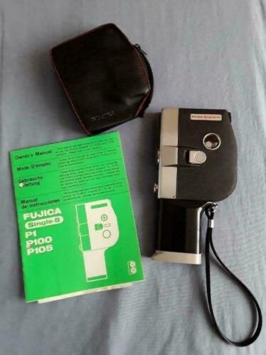 Fujica Single 8 filmcamera P1, Verzenden, Gebruikt