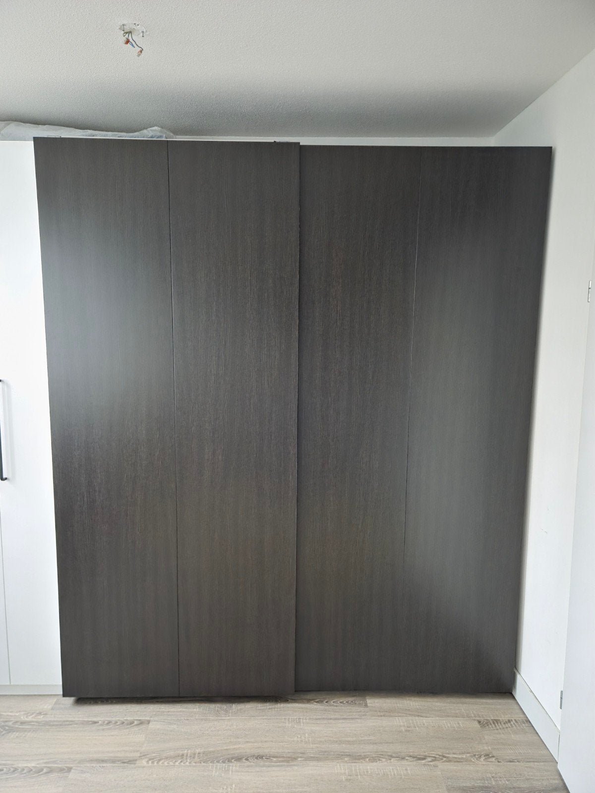 IKEA PAX Kast met HASVIK Schuifdeuren Zwart (200x236cm), Ophalen, Overige materialen, Gebruikt, 200 cm of meer