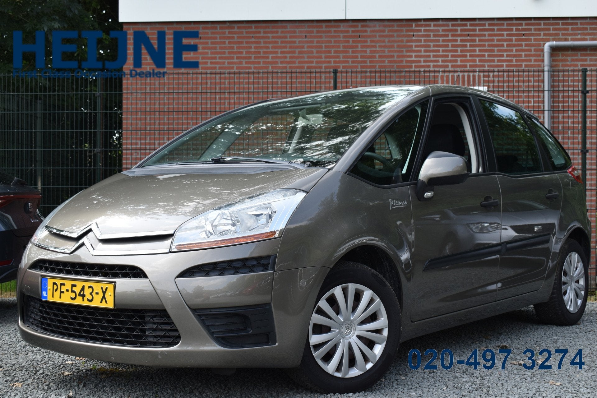 Citroën C4 Picasso 1.6 VTi BUSINESS 5p. TREKHAAK/AIRCO/CRUI, Auto's, Parkeersensor, Gebruikt, Zwart, 4 cilinders