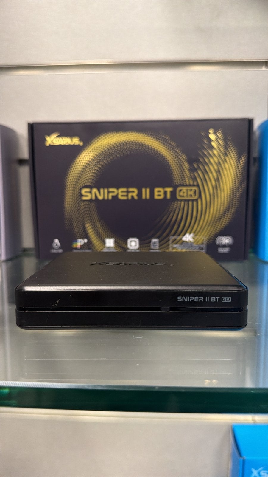 Xsarius Sniper II BT 4K Linux TV Box, Audio, Tv en Foto, Ophalen of Verzenden, Zo goed als nieuw, HDMI, Zonder harde schijf