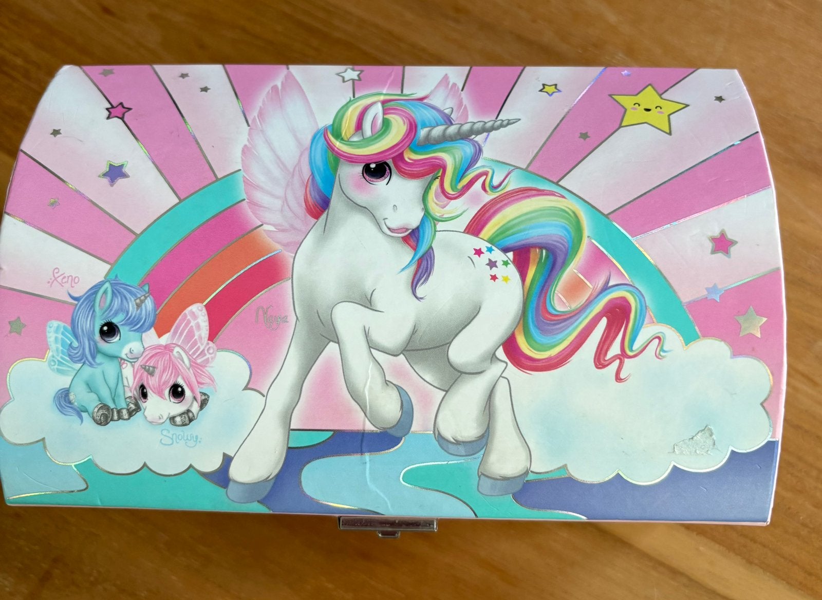 Sieradendoosje Ylvi unicorns, Ophalen of Verzenden, Gebruikt