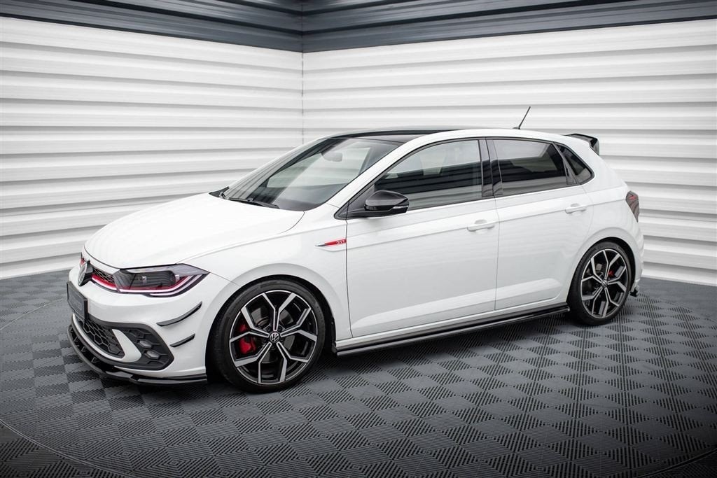 Maxton Design Voor Vw Polo GTI MK6 Facelift Sideskirt Diffus
