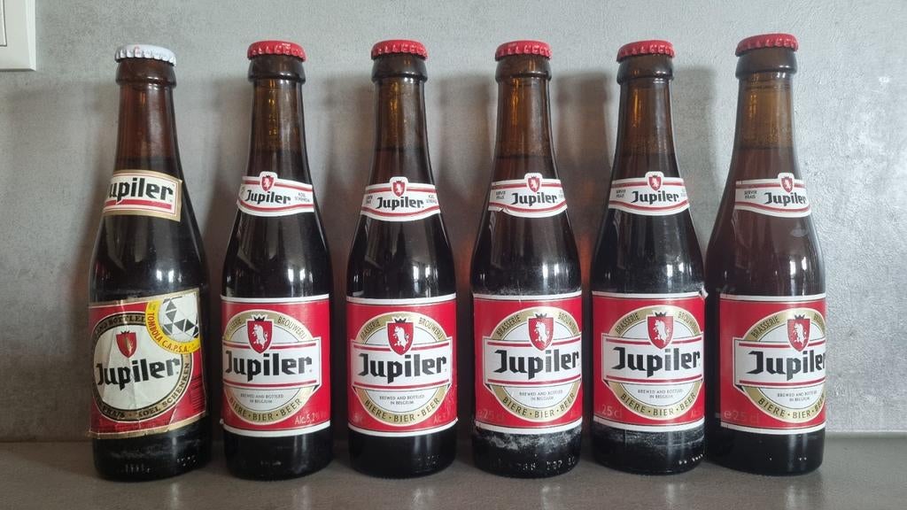 1x Jupiler '93, 5x Jupiler '04, Verzamelen, Ophalen of Verzenden, Gebruikt, Flesje(s), Jupiler