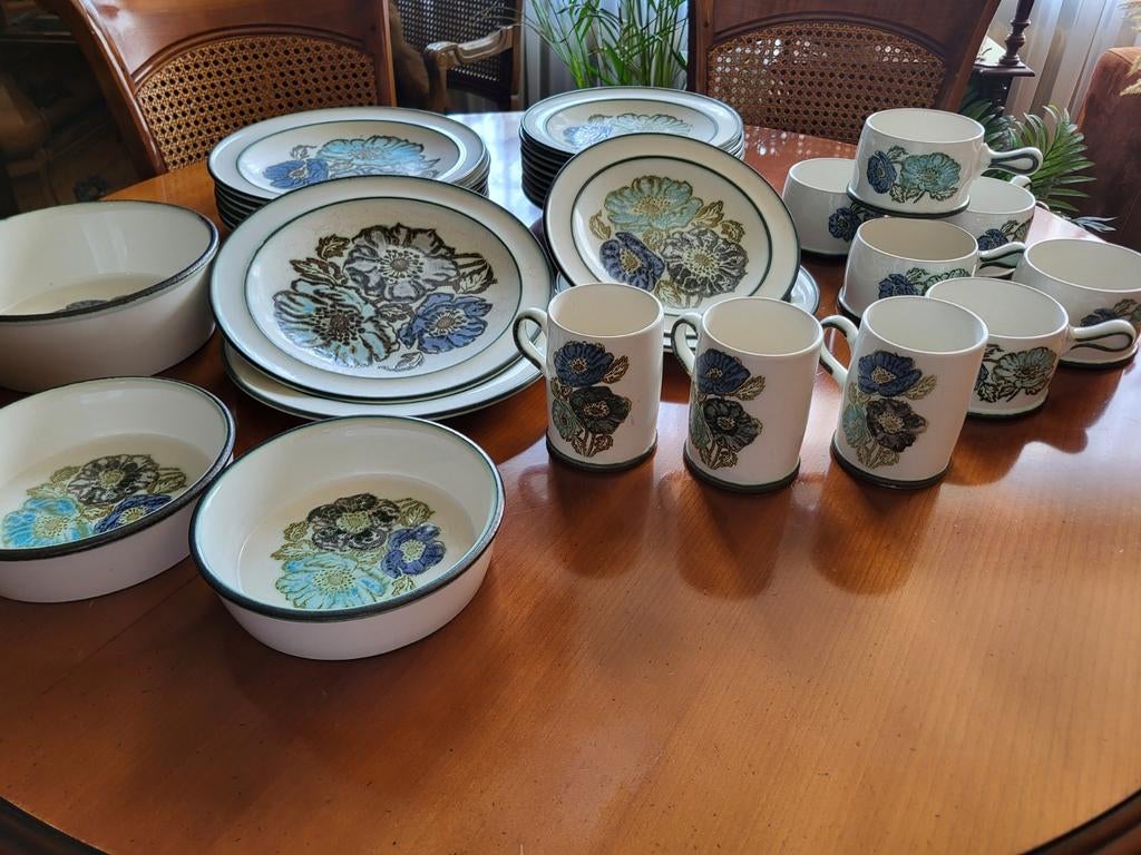 wedgwood iona Lijn : Schalen, Mokken, Soepkommen, Borden, Antiek en Kunst, Ophalen of Verzenden