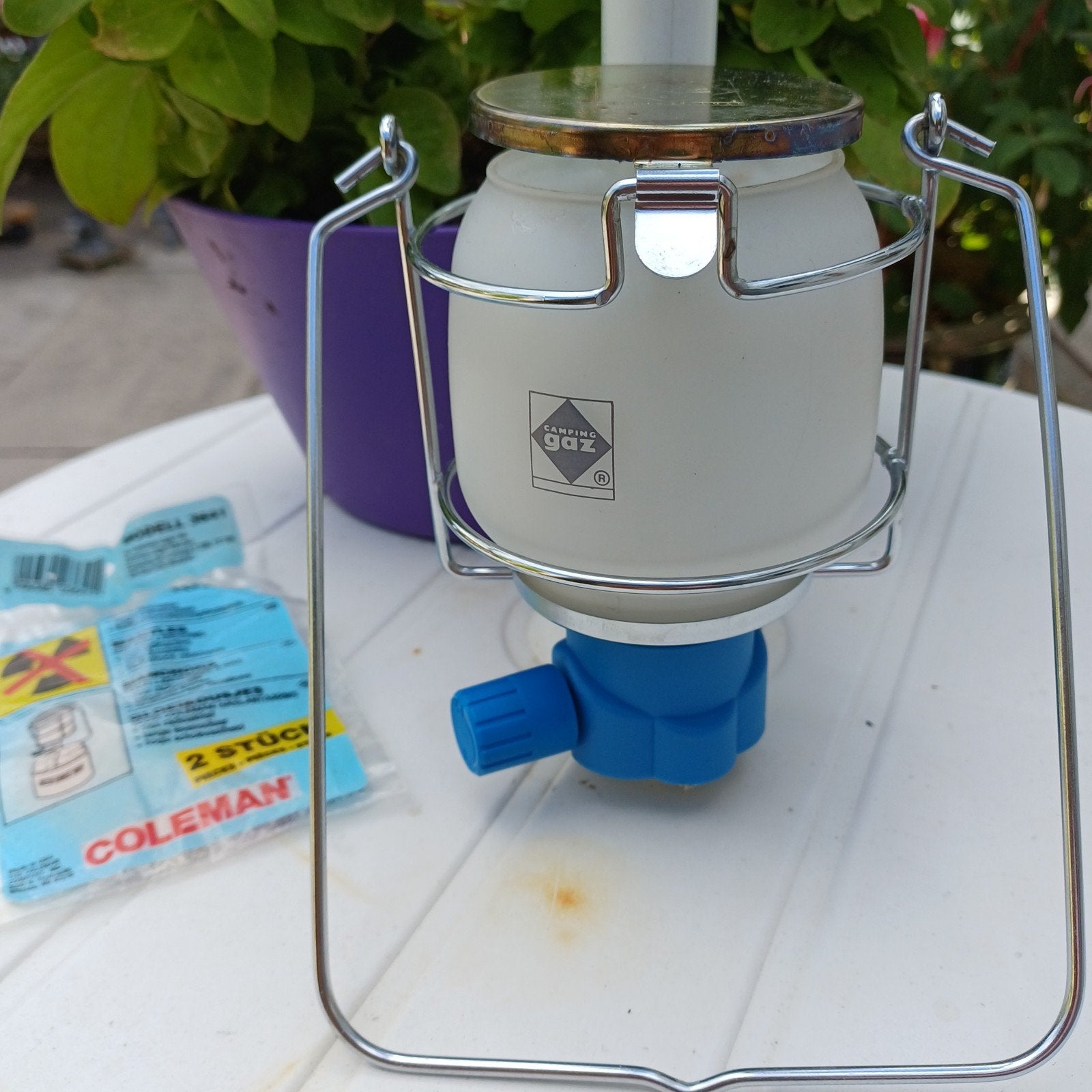 Campingaz gaslamp met piëzo, Ophalen of Verzenden