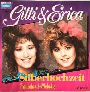 Gitti & Erica – Silberhochzeit / Single 7 / NM / 10-9, Cd's en Dvd's, Ophalen of Verzenden, Zo goed als nieuw, Pop