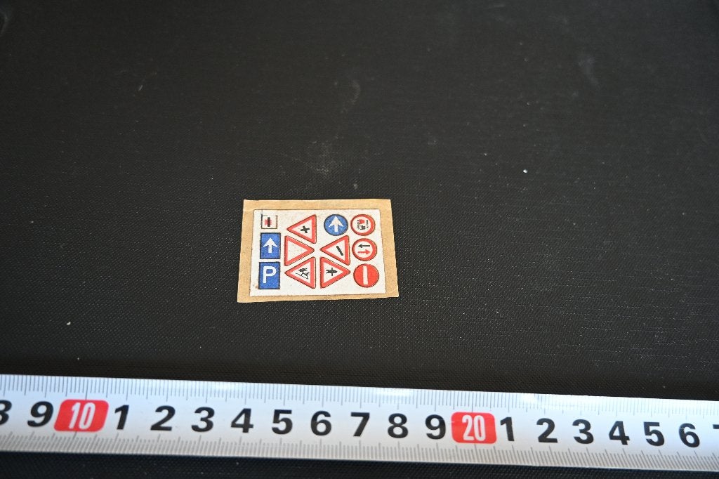 sticker set klein verkeersborden, Verzamelen, Ophalen of Verzenden, Zo goed als nieuw