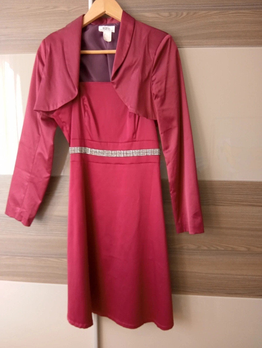 jurk met jasje, Kleding | Dames, Maat 38/40 (M), Ophalen of Verzenden, Zo goed als nieuw, Boven de knie