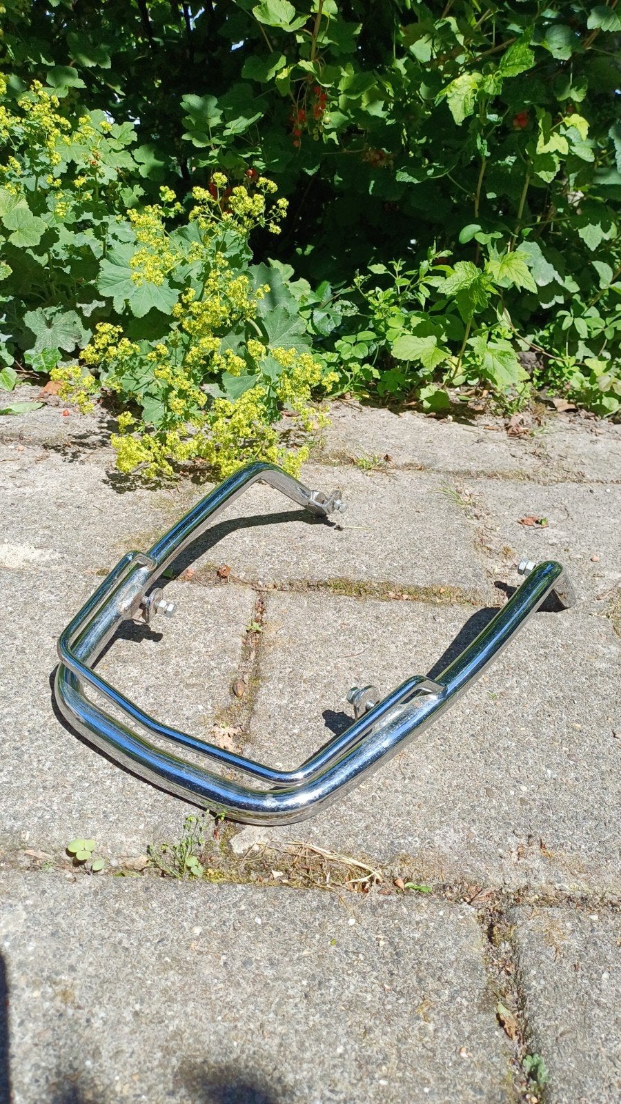 Chromen beugel voorspatbord Vespa p200 en px200 scooter, Ophalen of Verzenden, Gebruikt, Overige typen