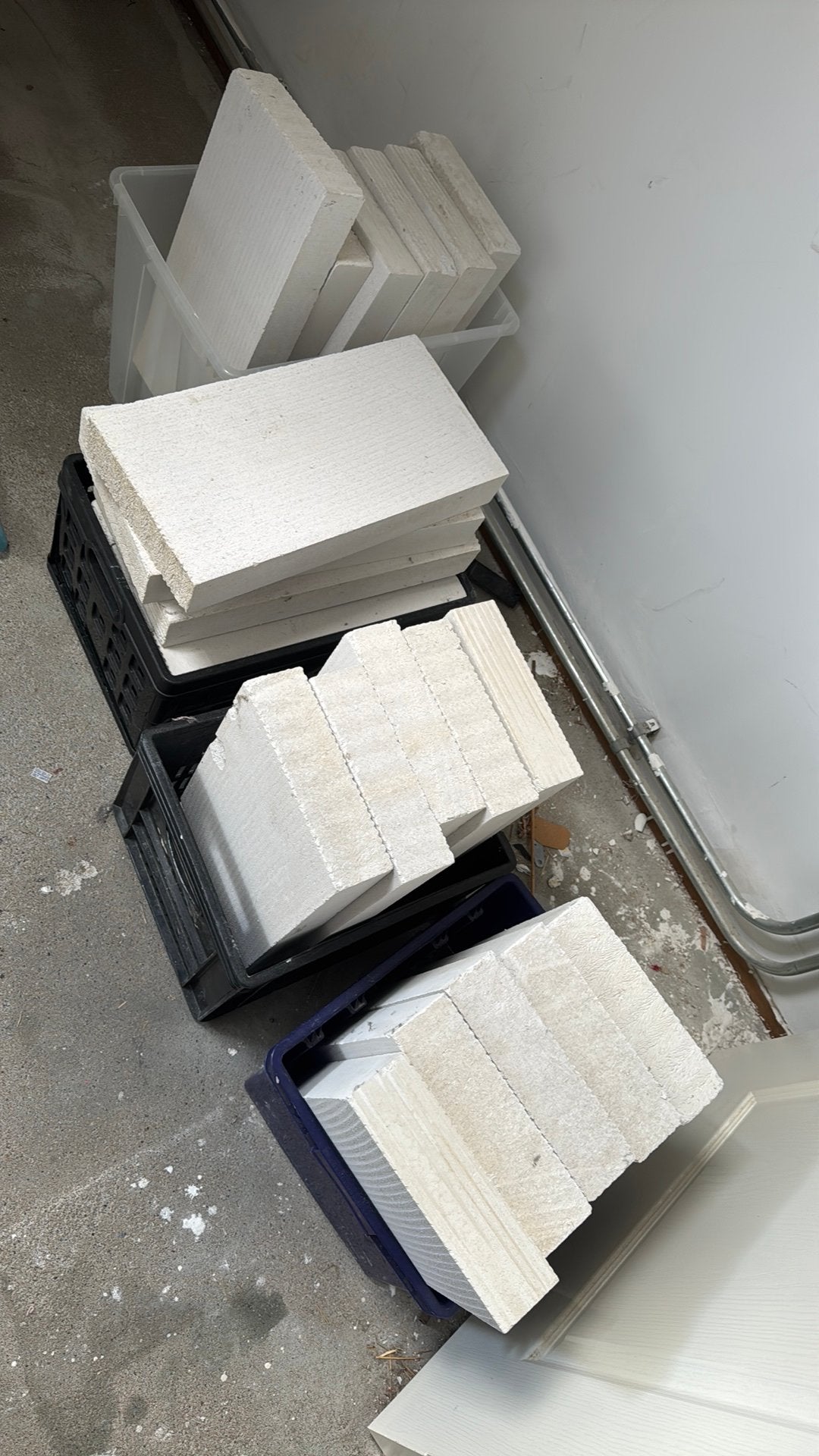 Cellenbetonblok gratis afhalen 23 stuks, Doe-het-zelf en Verbouw, Tegels, Ophalen, Nieuw, Minder dan 5 m², Vloertegels