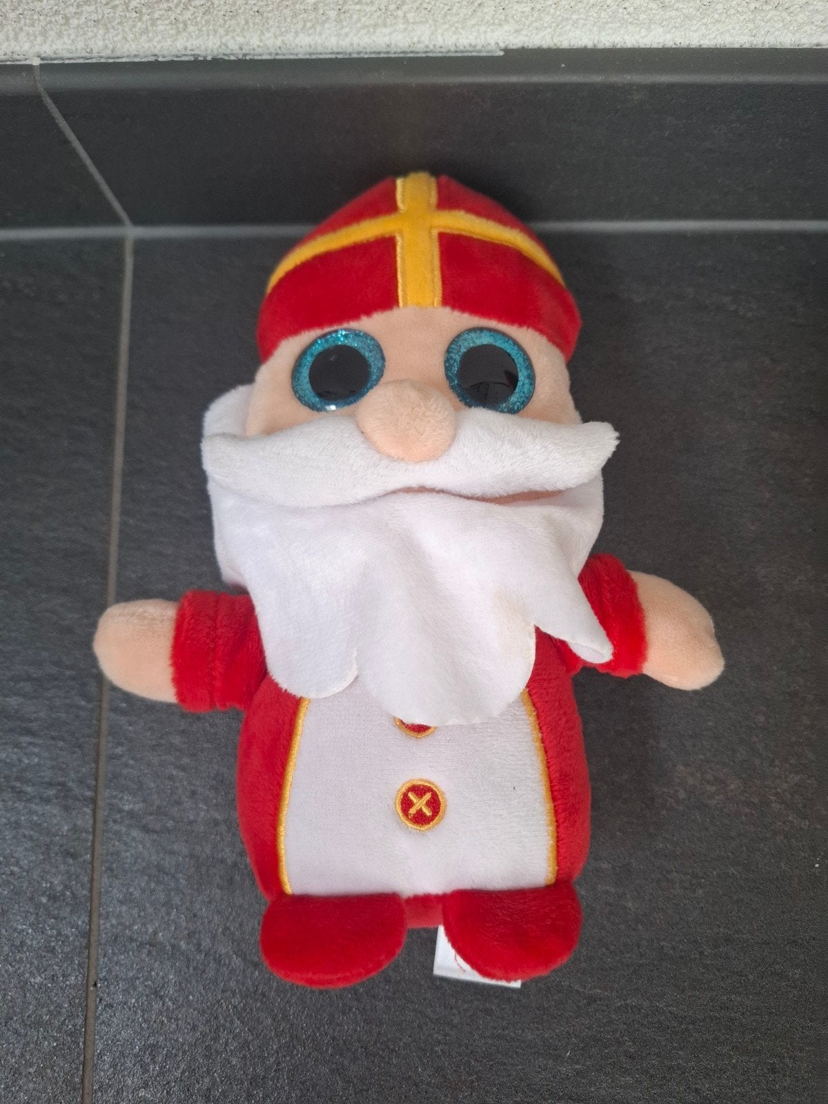 Leuke Sinterklaas knuffel - Zo goed als nieuw, Overige merken, Overige karakters, Overige typen, Ophalen of Verzenden
