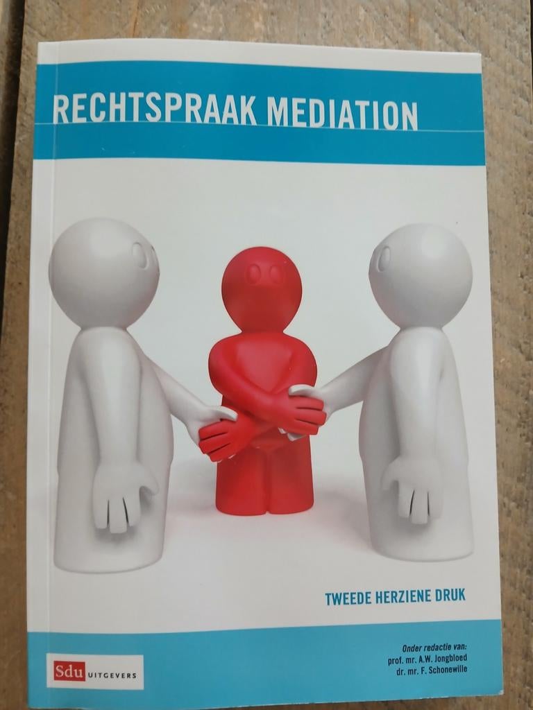 Rechtspraak Mediation - Tweede Herzien Druk, Boeken, Studieboeken en Cursussen, Ophalen, HBO, Zo goed als nieuw, Gamma