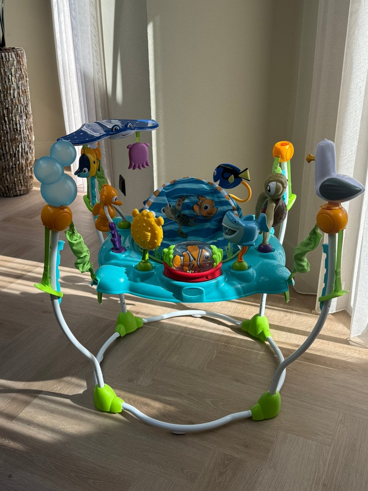 Disney Finding Nemo baby jumper in hoogte verstelbaar, Ophalen, Zo goed als nieuw