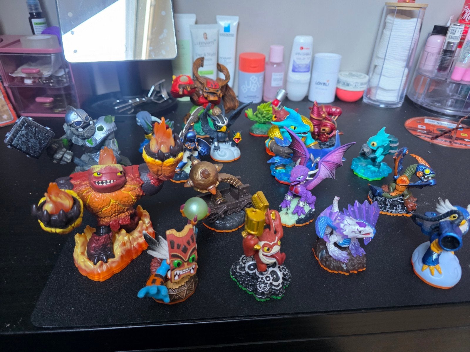 Grote collectie Skylanders figuren - Diverse series met trap, Ophalen of Verzenden, Zo goed als nieuw