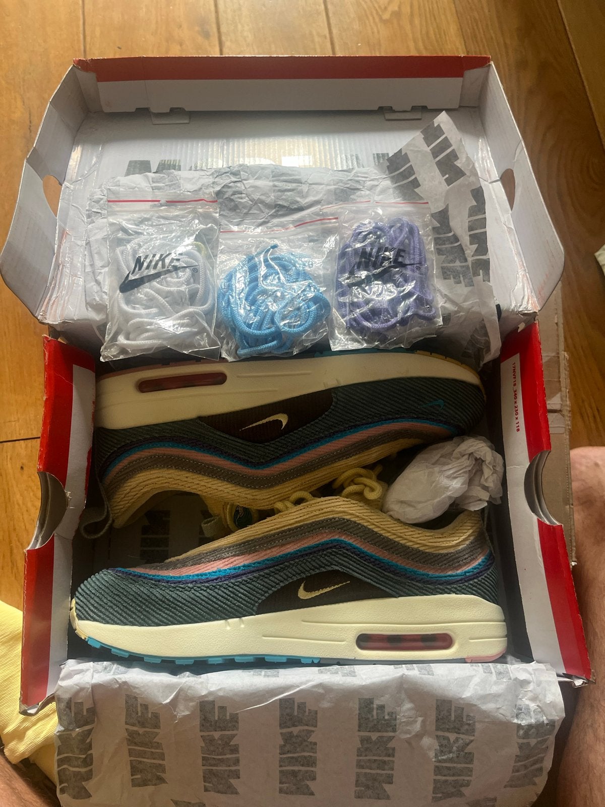 Nike Air Max 1/97 Sean Wotherspoon (maat 42), Kleding | Heren, Schoenen, Overige kleuren, Nieuw, Ophalen of Verzenden, Sneakers of Gympen