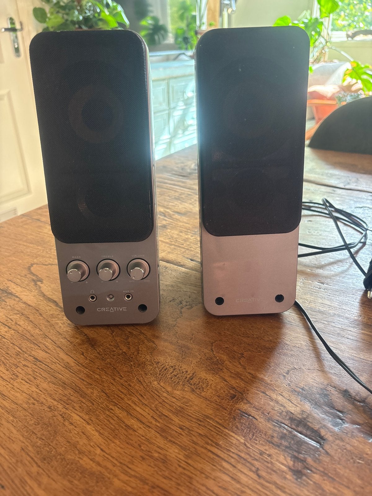 Creative GigaWorks T20 speakerset - Uitstekend geluid, Stereo speakers, Gebruikt, Ophalen of Verzenden, AUX-ingang