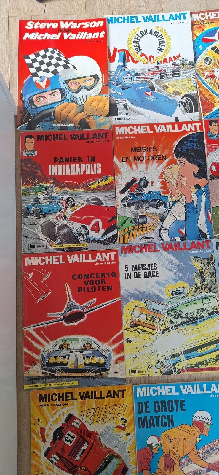 Michel Vaillant strips aanbieding €27,50, Meerdere stripboeken, Ophalen of Verzenden, Zo goed als nieuw, Michel Vaillant