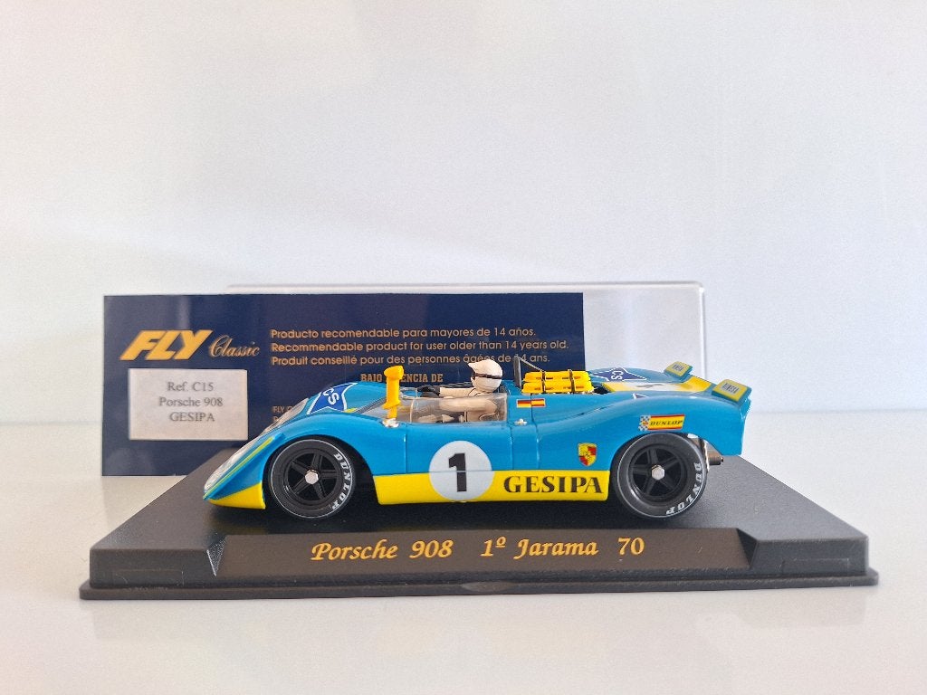 Fly Porsche 908/02 #1 Gesipa 1st Jarama 1970' #C15, Overige merken, Racebaan, Fly, Nieuw