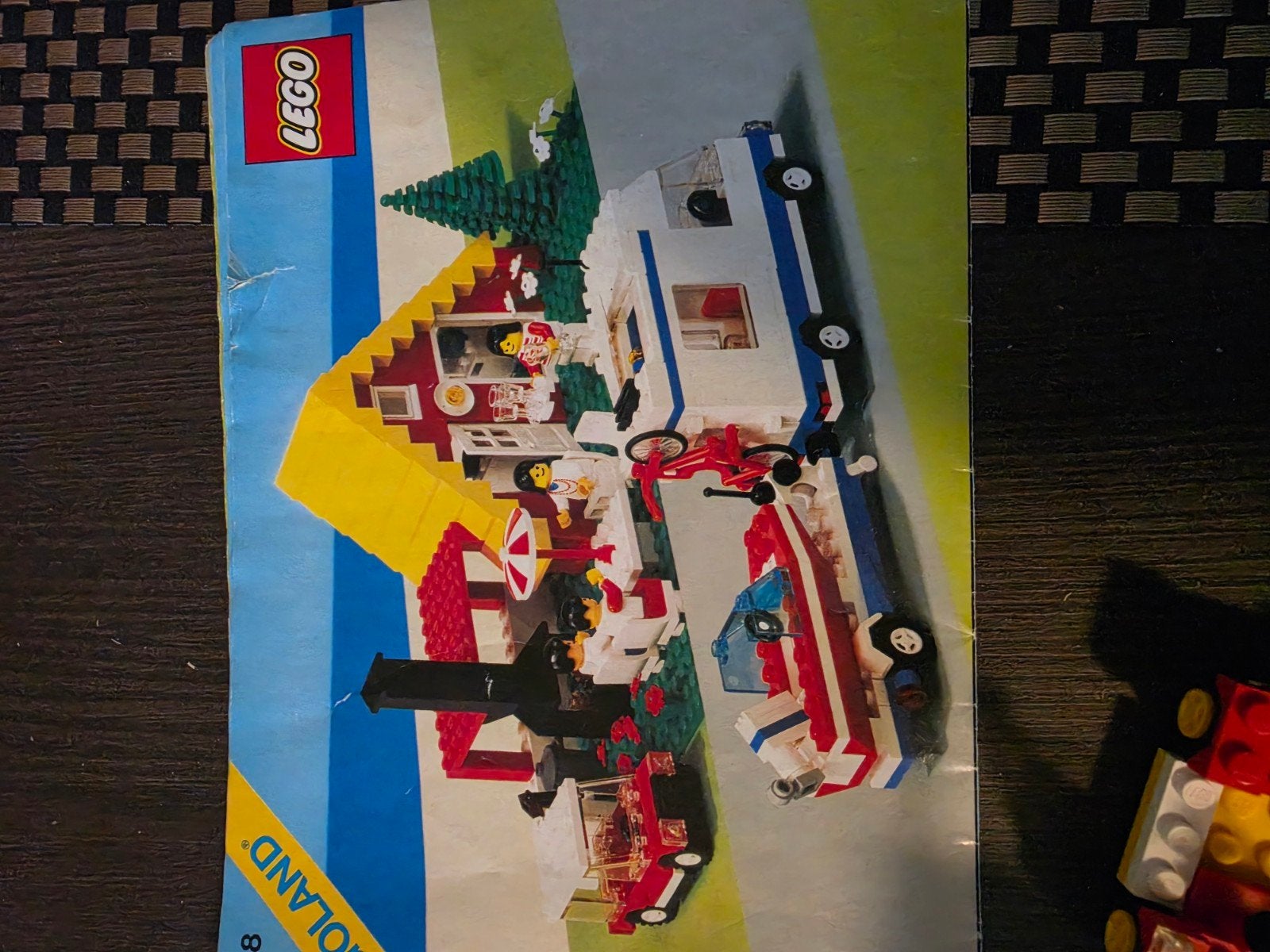 LEGO Legoland Vakantiehuis met Camper en Boot, Ophalen of Verzenden, Gebruikt, Overige merken