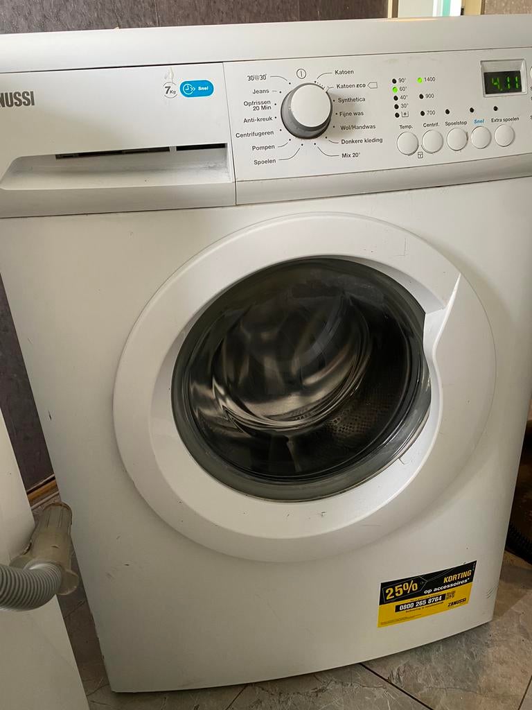 Wasmachine 7kg - Efficiënt en Betrouwbaar, 6 tot 8 kg, Ophalen of Verzenden, Zo goed als nieuw, Voorlader