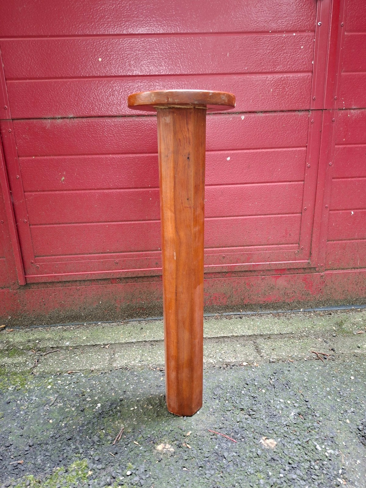 Houten kompasconsole van een Vollenhovense bol, Ophalen