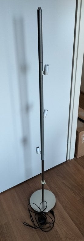 Ikea Vloerlamp zonder kap, Ophalen of Verzenden, Gebruikt, Metaal, 150 tot 200 cm
