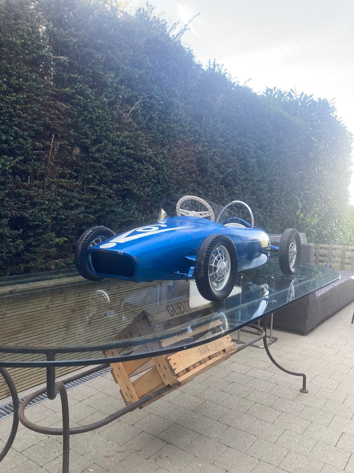 Trapauto Honda F1, Ophalen