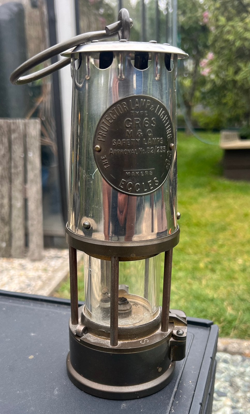 Mooie mijnlamp, Ophalen of Verzenden