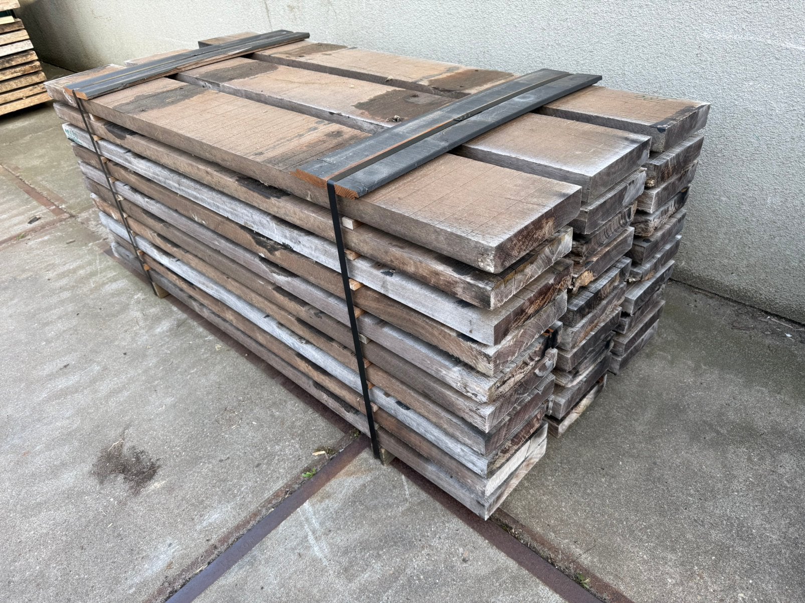 180 Zware Azobe Planken * Brugdekdelen * Balken, Tuin en Terras, Palen, Balken en Planken, Ophalen, Gebruikt, Planken, Hardhout