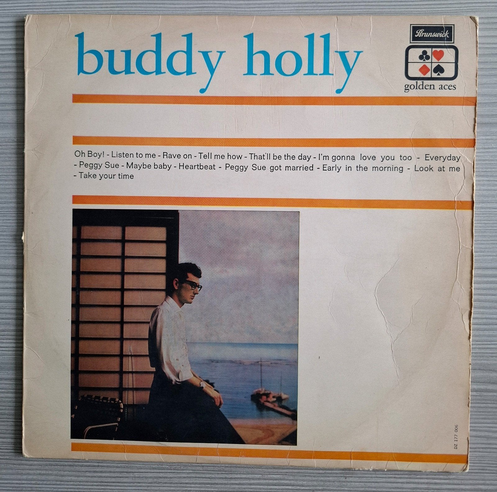 Buddy Holly - Buddy Holly Lp, Gebruikt, Fotohoes, Ophalen of Verzenden, Rock-'n-Roll