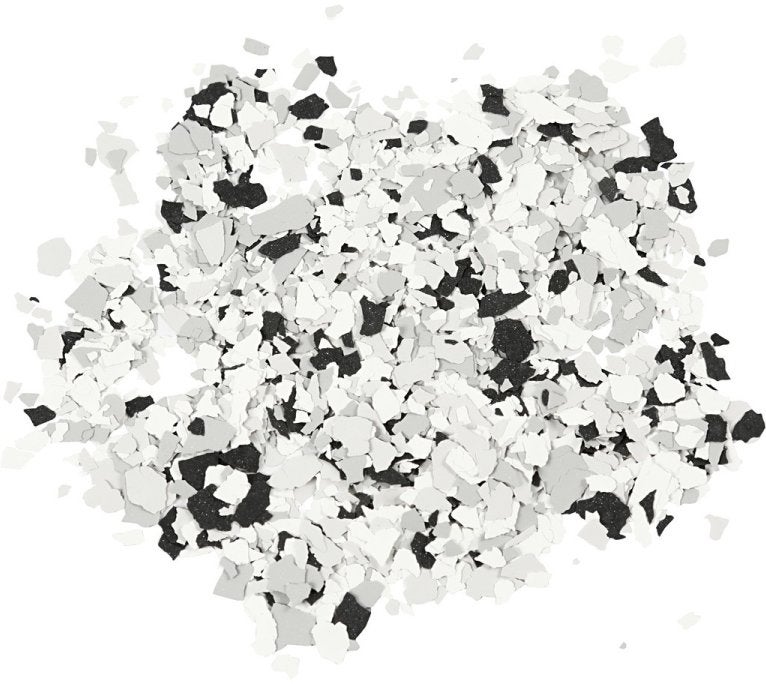 Creotime Terrazzo Flakes (vlokken) zwart strooibus 90 gram, Zwart, ., Overige thema's, Nieuw