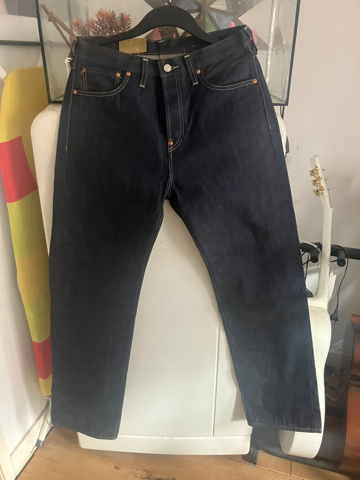 Levi’s 501-1937 Selvedge- nieuw!, Ophalen of Verzenden, Zo goed als nieuw, Blauw, W33 - W34 (confectie 48/50)