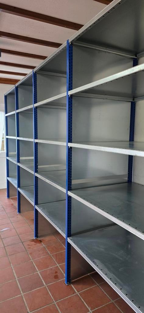 4,1 meter stow legbordstelling , magazijnstelling , stelling, Ophalen