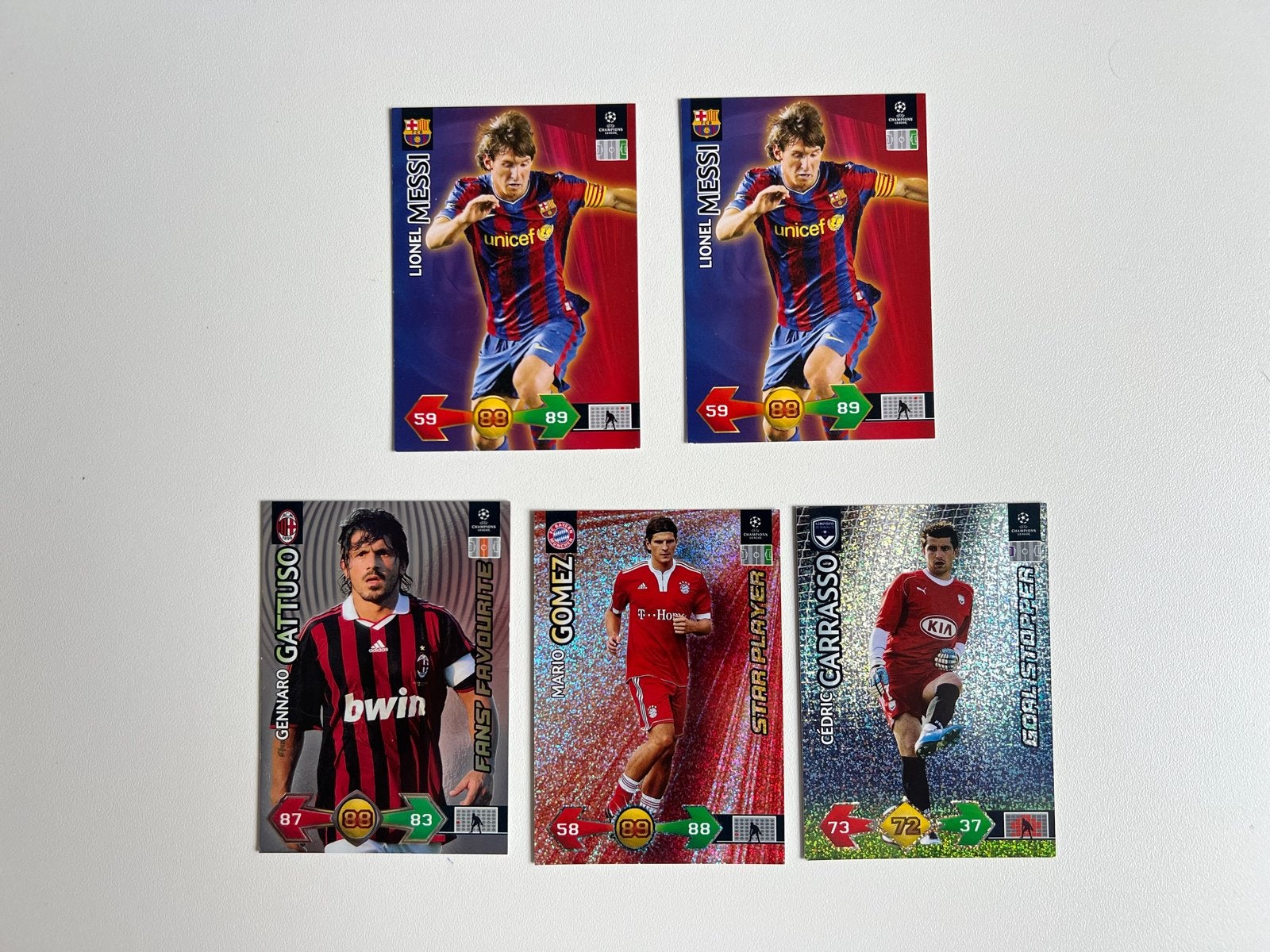 Panini Champions League Super Strikes 2009-2010 kaarten, Ophalen of Verzenden, Nieuw, Buitenlandse clubs, Spelerskaart