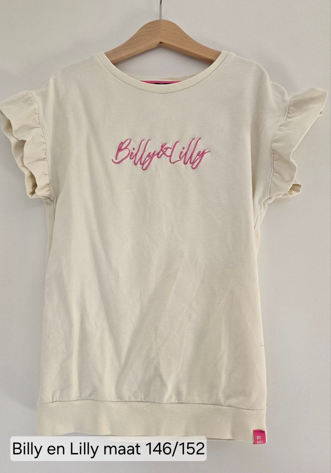 Billy en Lilly shirt maat 146/152 ZGAN, Meisje, Ophalen of Verzenden, Zo goed als nieuw, Shirt of Longsleeve