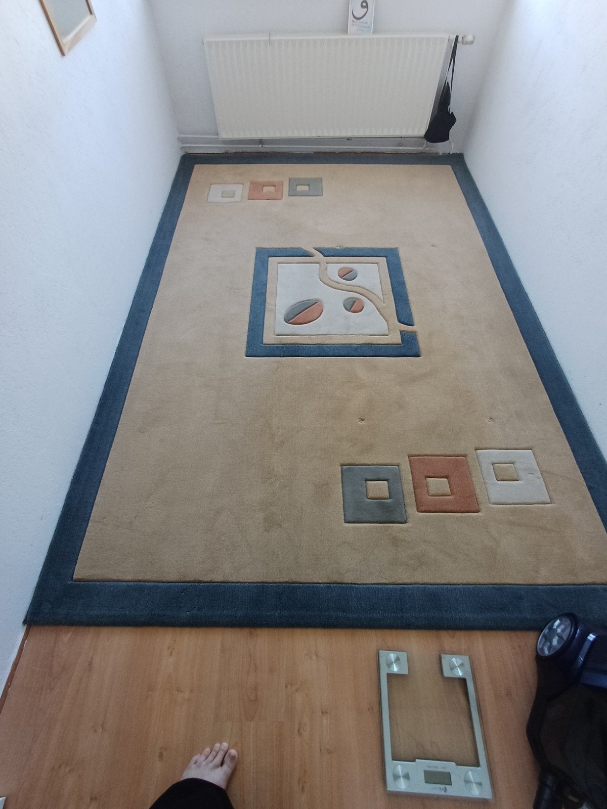 Vloerkleed (merk merinos) hij is echt dik mooi kwaliteit, Ophalen, Zo goed als nieuw, Rechthoekig, 200 cm of meer