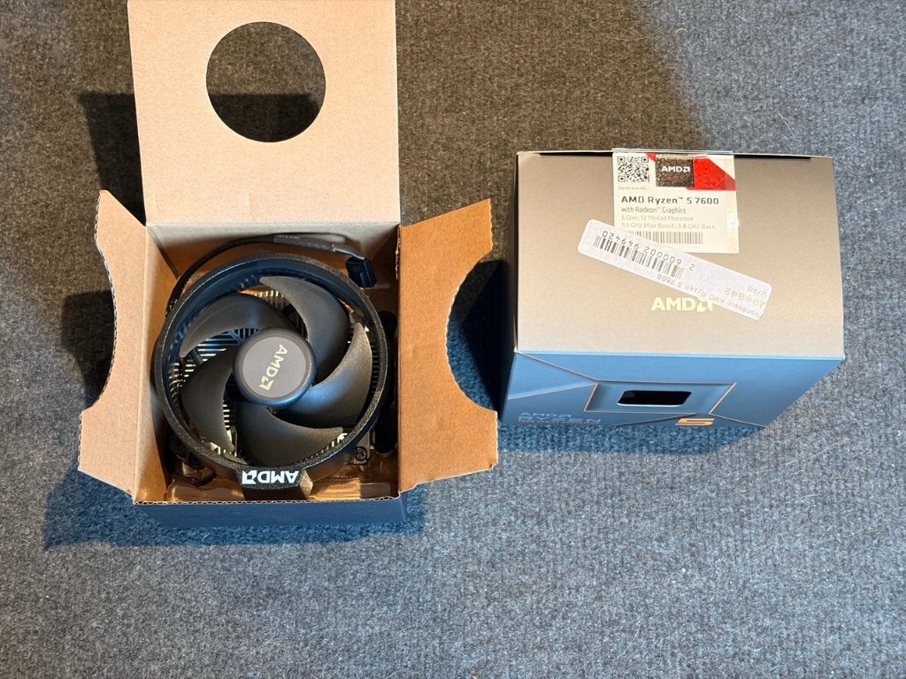 AM5 Stock Cooler, Computers en Software, Computerkoelers, Ophalen of Verzenden, Nieuw, Luchtkoeling