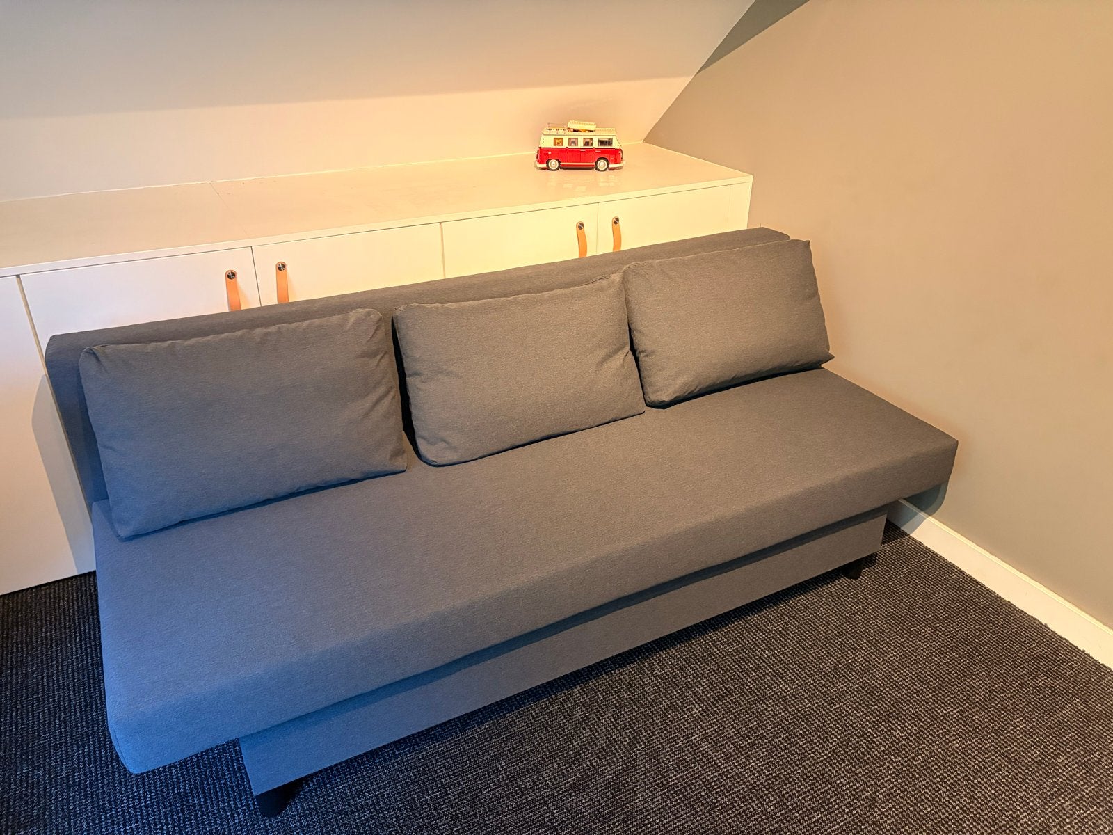 IKEA ÄLVDALEN slaapbank - Grijs, zo goed als nieuw