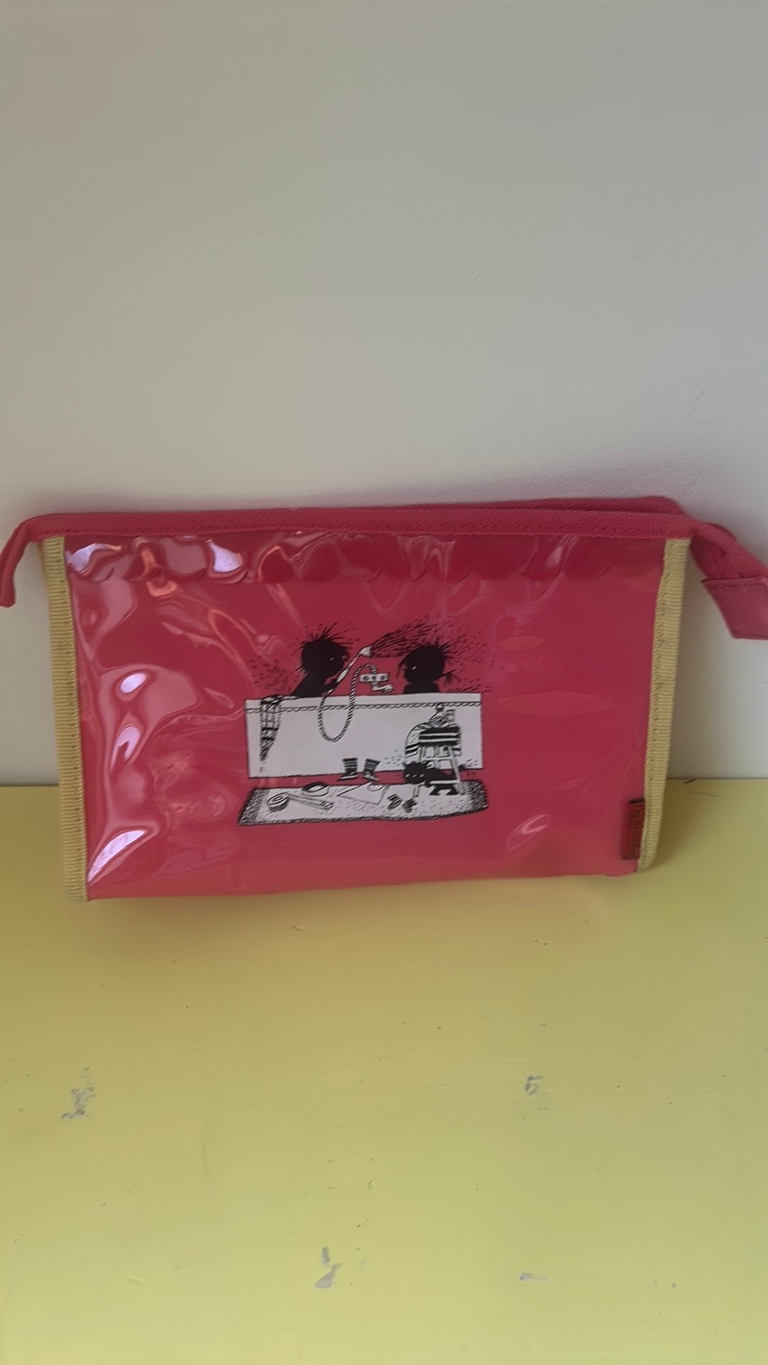Schattige toilettas Jip en Janneke, Sieraden, Tassen en Uiterlijk, Ophalen of Verzenden, Zo goed als nieuw, Roze, Jongen of Meisje