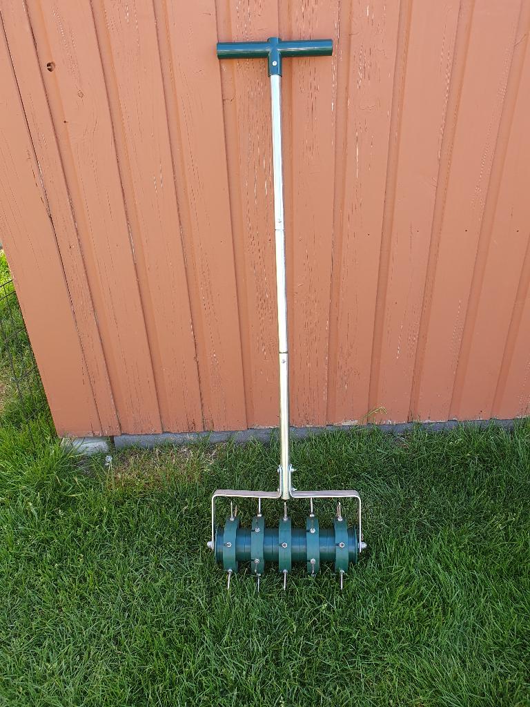 Handmatige Gazonbeluchter, Tuin en Terras, Ophalen of Verzenden, Gebruikt