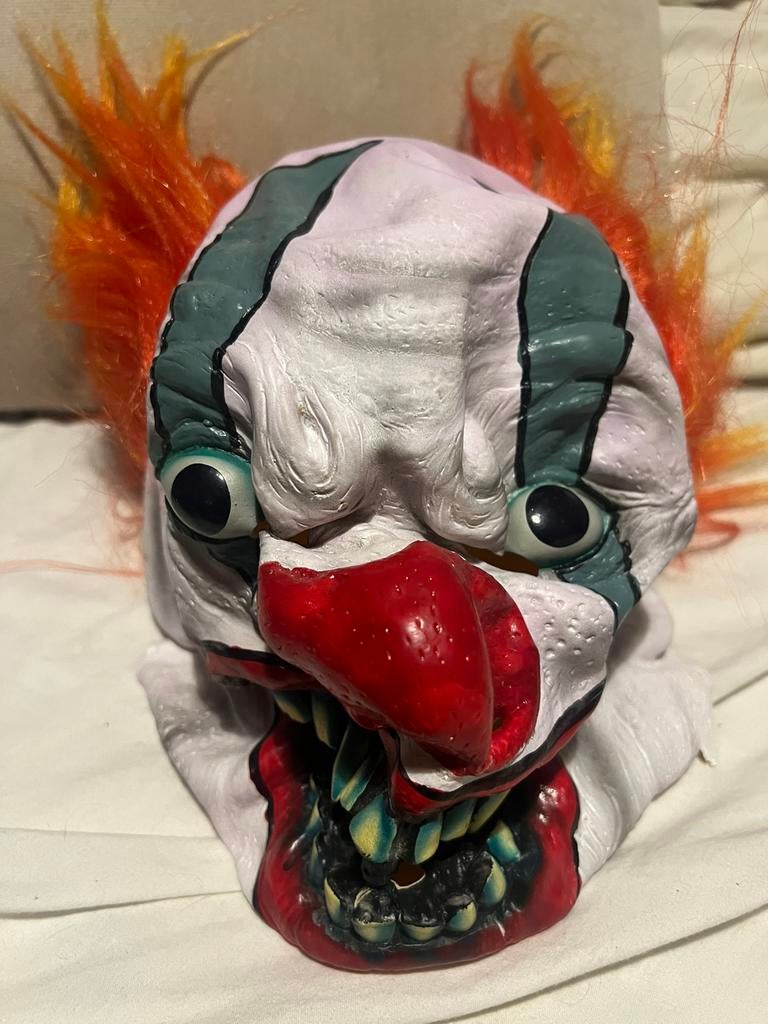 Clown masker, Ophalen of Verzenden, Zo goed als nieuw, Overige typen